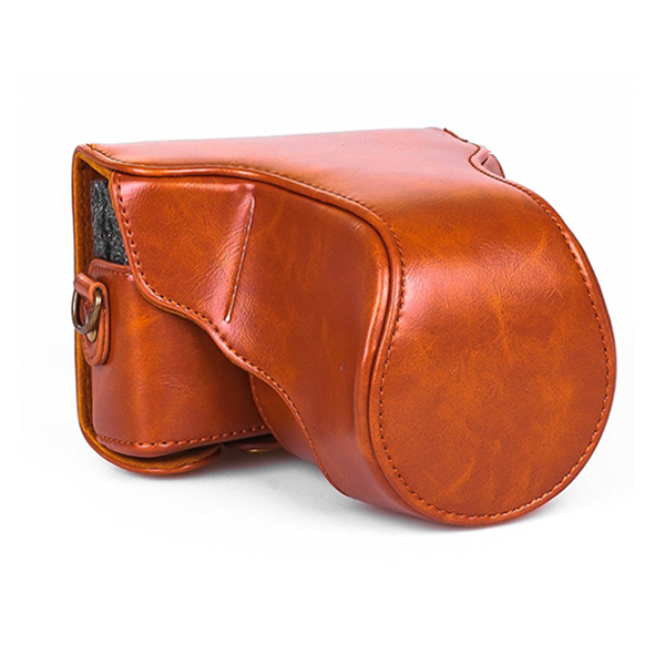 Leather Vintage Bag No.B113B - BROWN